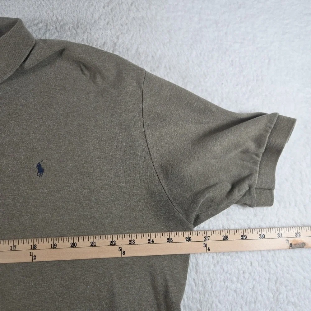 VTG Ralph‎ Lauren Polo Shirt Mens Size 2XL Green Golf Casual Preppy Rugby Pony